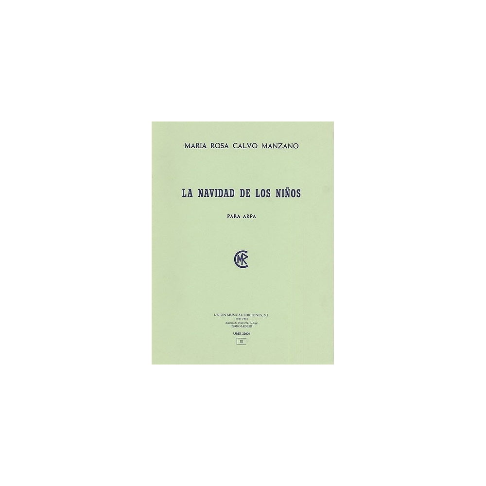 Manzano, Rosa Calvo - La Navidad De Los Ninos