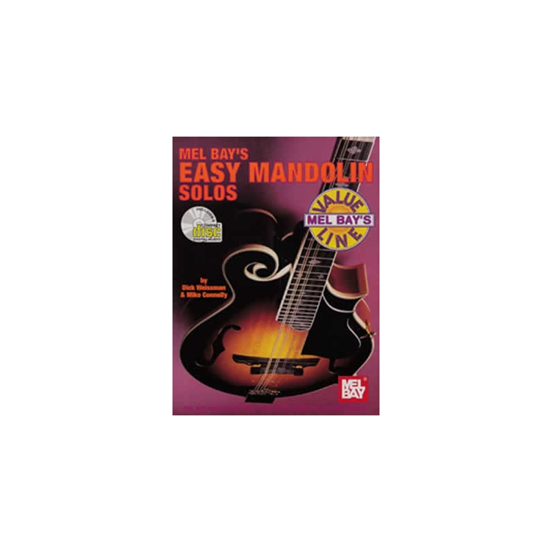 Easy Mandolin Solos Book/Cd Set