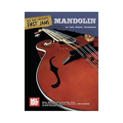 Andrews, Lee Drew - First Jams: Mandolin Book/Cd Set