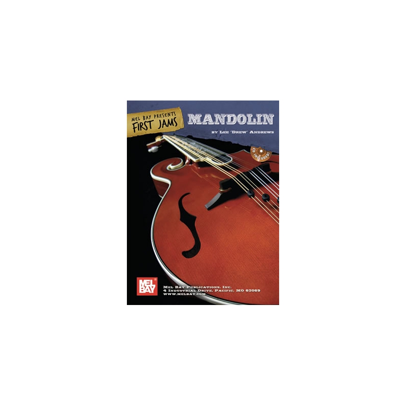 Andrews, Lee Drew - First Jams: Mandolin Book/Cd Set