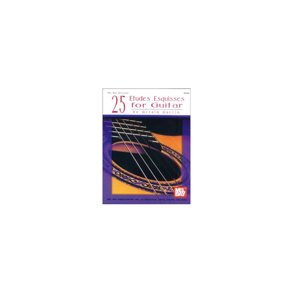 Garcia, Gerald - 25 Etudes Esquisses For Guitar