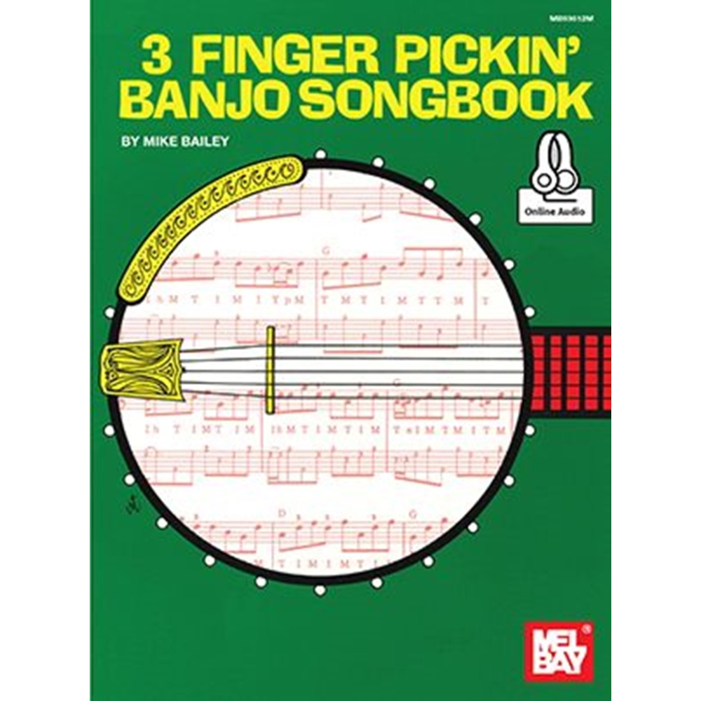 3 Finger Pickin' Banjo Songbook
