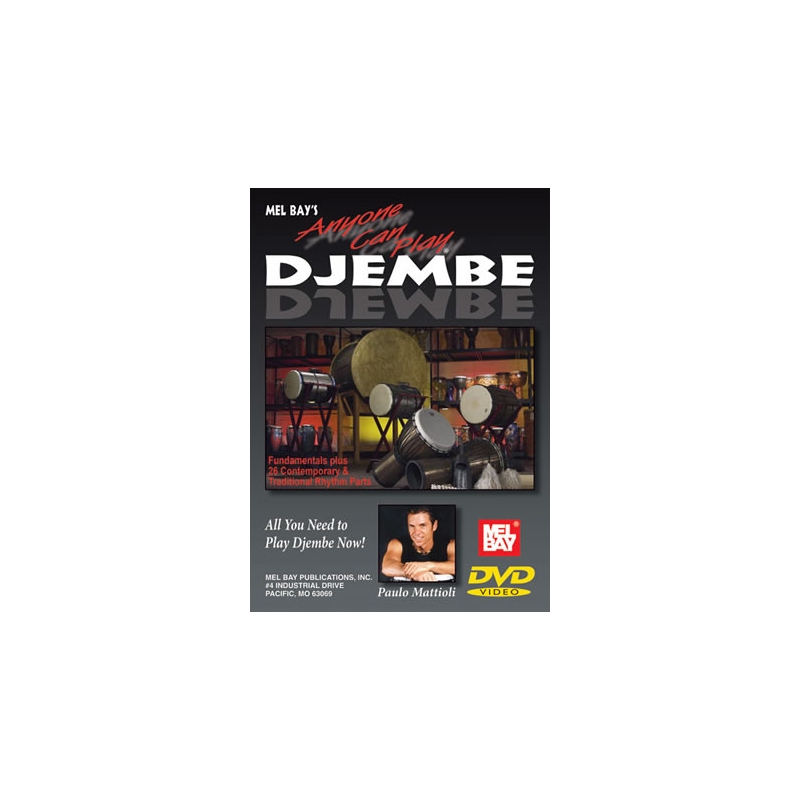 Anyone Can Play Djembe Dvd
