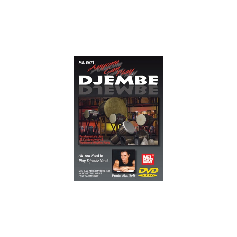 Mattioli, Paulo - Anyone Can Play Djembe Dvd