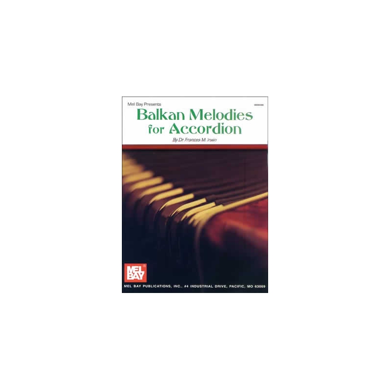Irwin, Frances M. - Balkan Melodies For Accordion