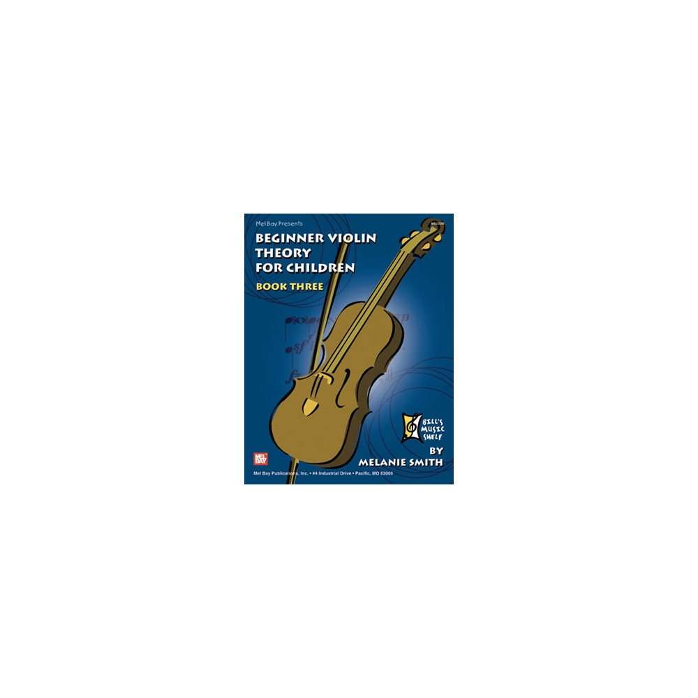 Beginner Violin Theory For Children, Book 3