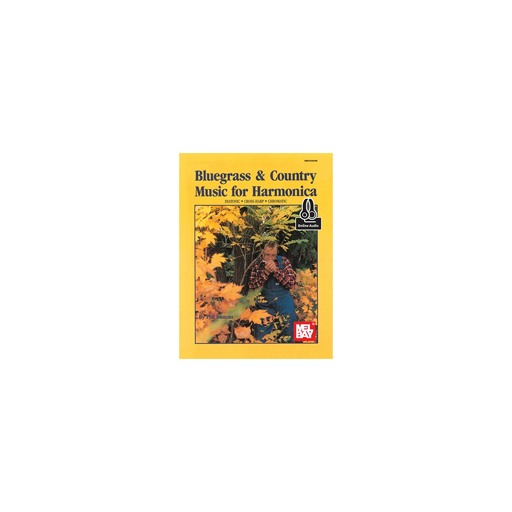 Duncan, Phil - Bluegrass and Country Music For Harmonica Book