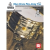 Blues Drums Play-Along Trax Book With Online Audio