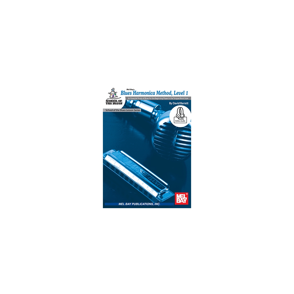 Barrett, David - Blues Harmonica Method, Level 1