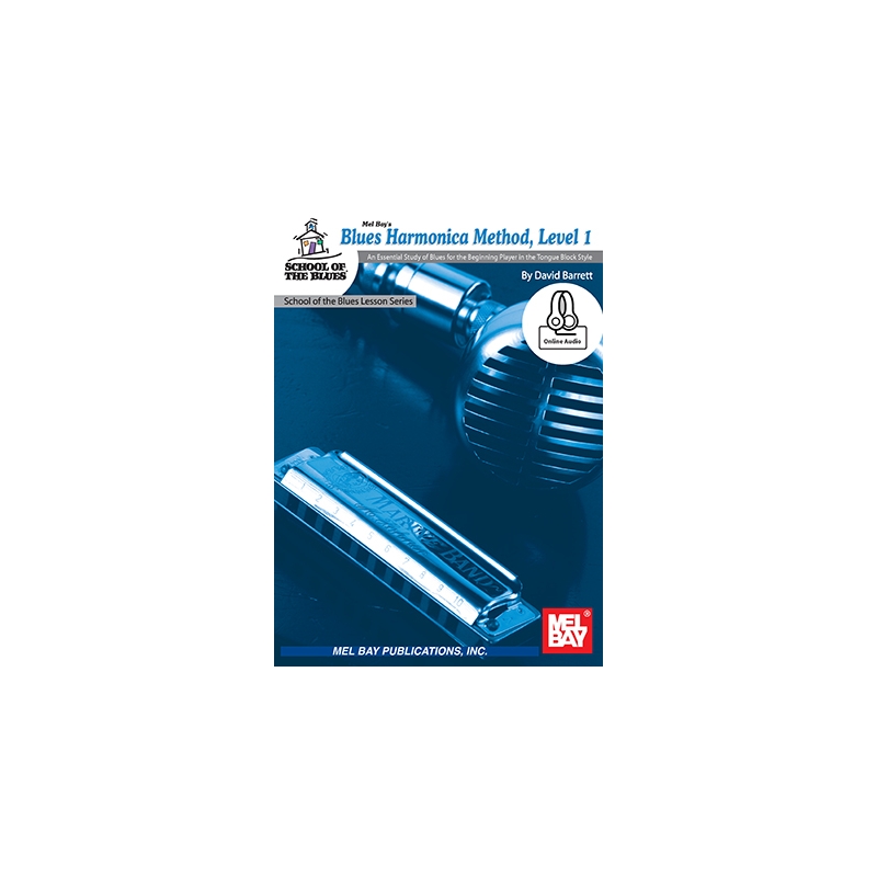 Barrett, David - Blues Harmonica Method, Level 1
