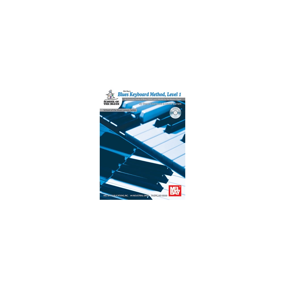 Barrett, David - Blues Keyboard Method Level 1 Book/Cd Set