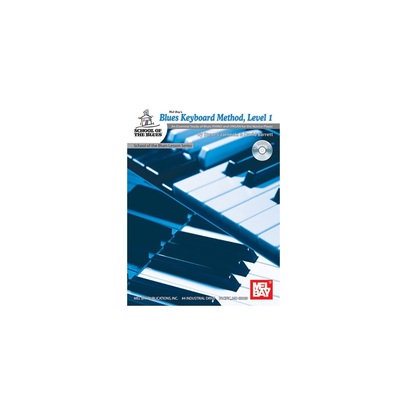 Barrett, David - Blues Keyboard Method Level 1 Book/Cd Set