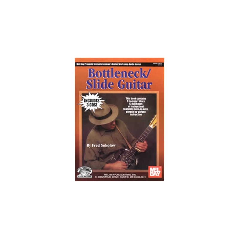 Bottleneck-Slide Guitar Book/3-Cd Set