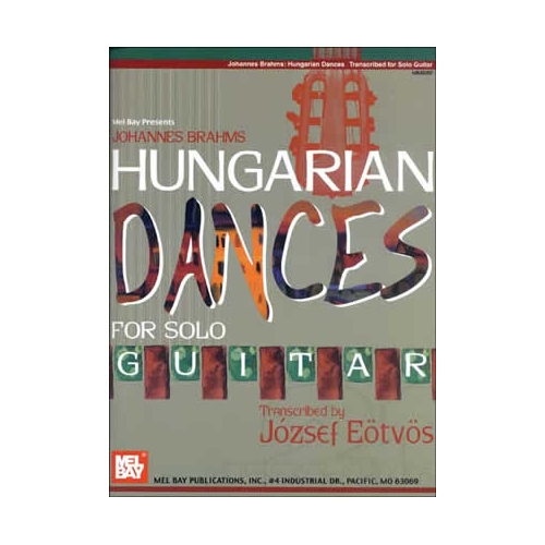 Brahms, Johannes Hungarian Dances For Solo Guitar