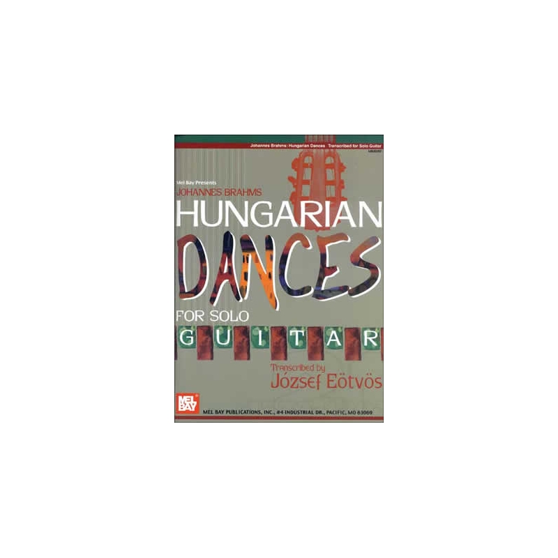 Eotvos, Jozsef - Brahms, Johannes Hungarian Dances For Solo Guitar