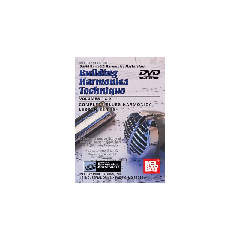 Building Harmonica Technique Volumes 1 and 2