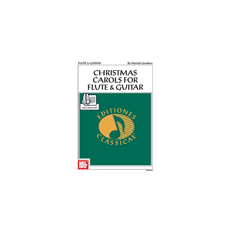 Christmas Carols For Flute and Guitar Book
