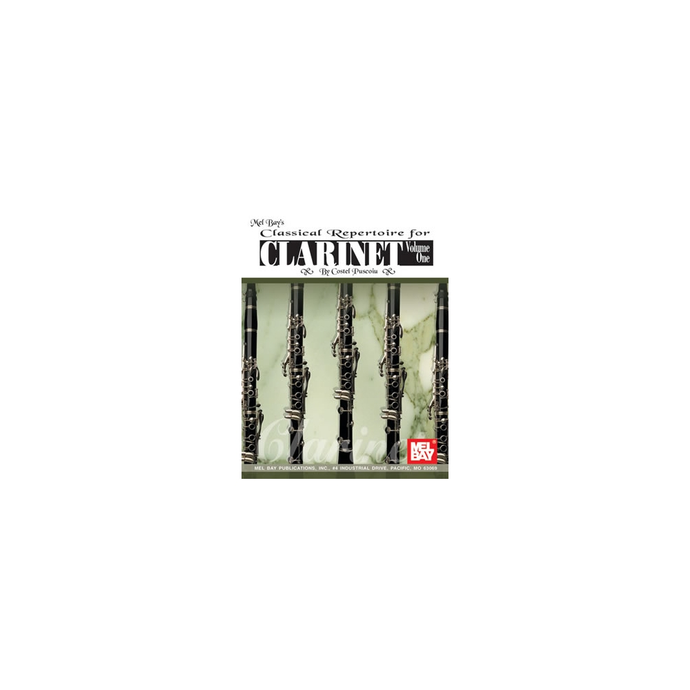Classical Repertoire For Clarinet Vol. I
