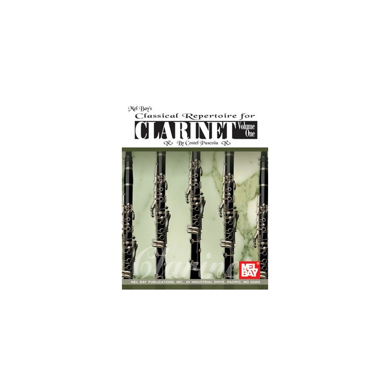 Classical Repertoire For Clarinet Vol. I