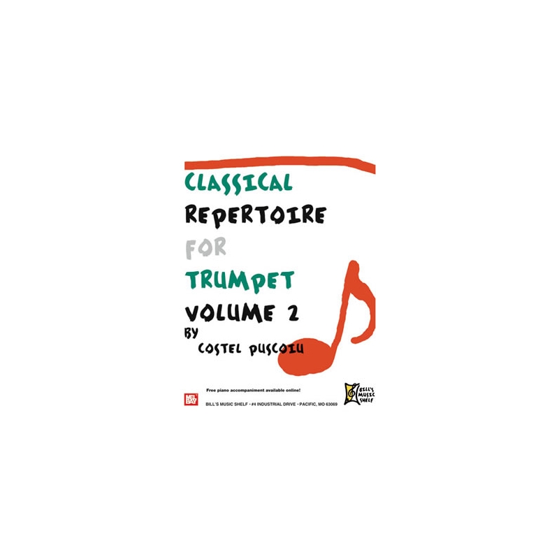 Classical Repertoire for Trumpet, Volume 2