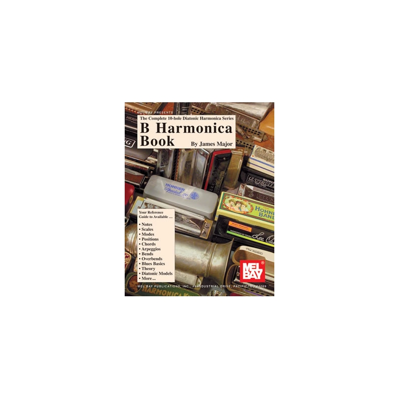 Complete 10-Hole Diatonic Harmonica Srs: B