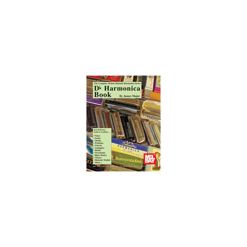 Major, James - Complete 10-Hole Diatonic Harmonica Srs: Db