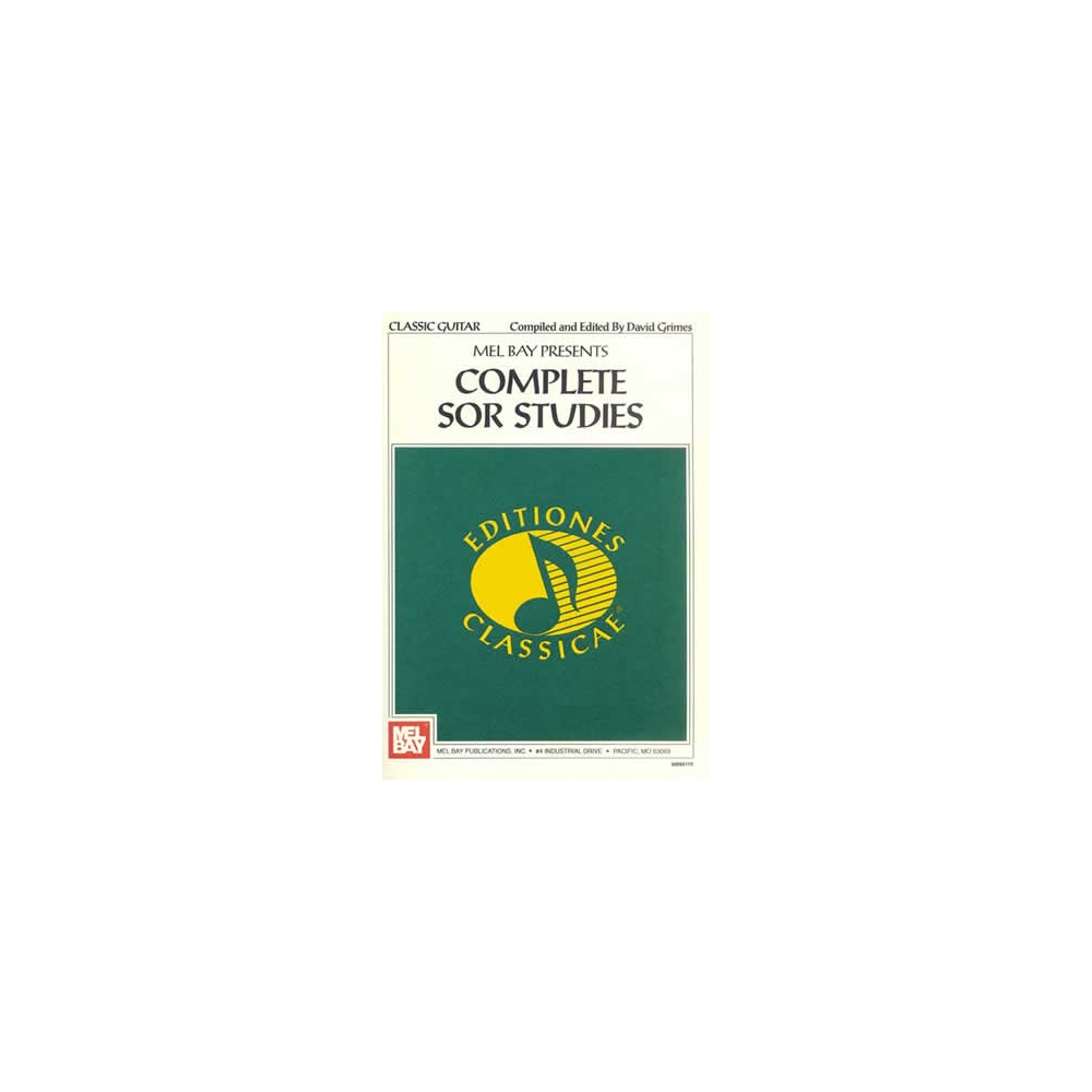 Grimes, David - Complete Sor Studies For Guitar
