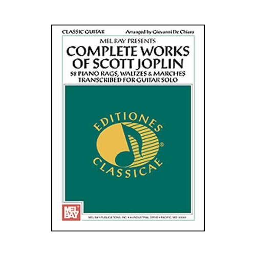 Complete Works Of Scott Joplin For Guitar