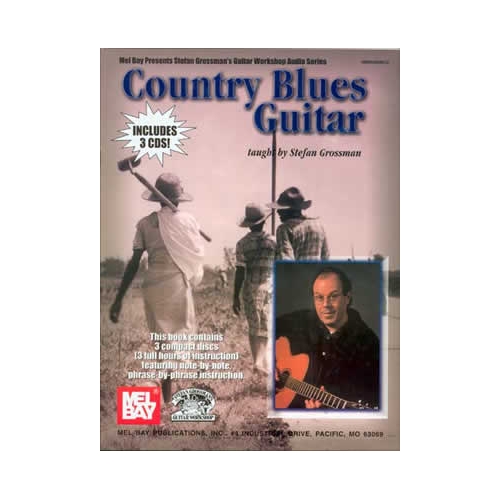 Country Blues Guitar Book/3-Cd Set