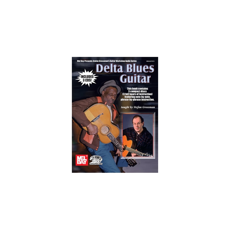 Delta Blues Guitar Book/3-Cd Set