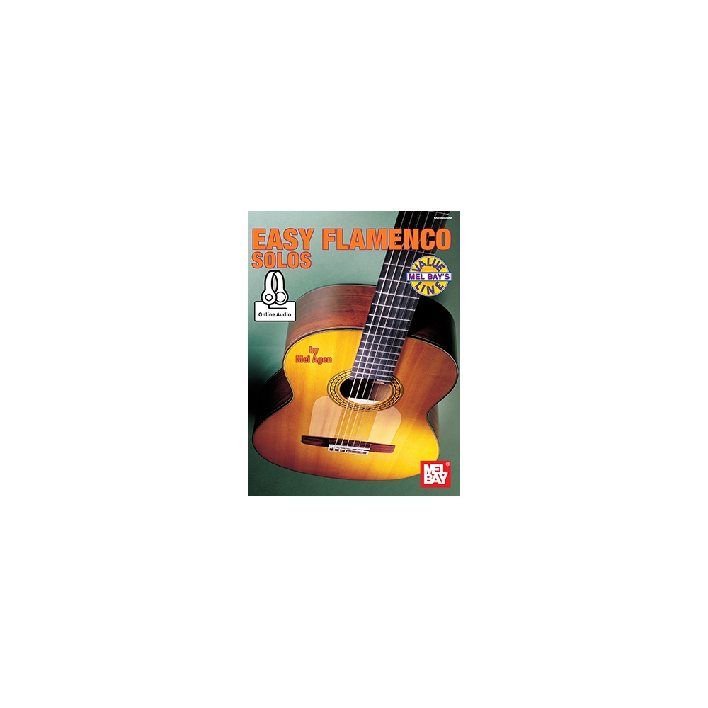 Agen, Mel - Easy Flamenco Solos Book With Online Audio