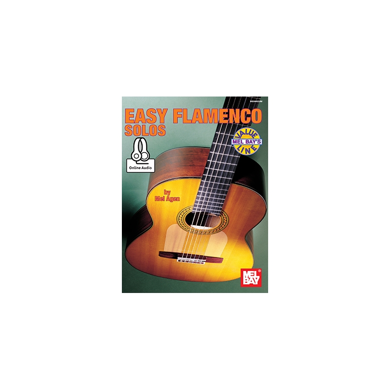 Agen, Mel - Easy Flamenco Solos Book With Online Audio