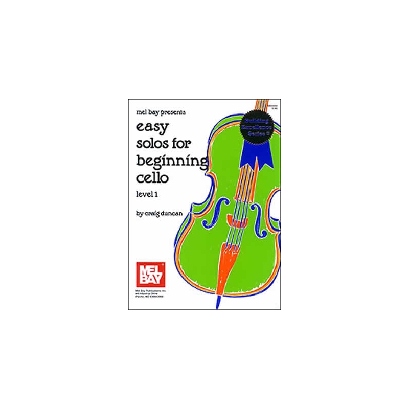 Easy Solos For Beginning Cello Level 1