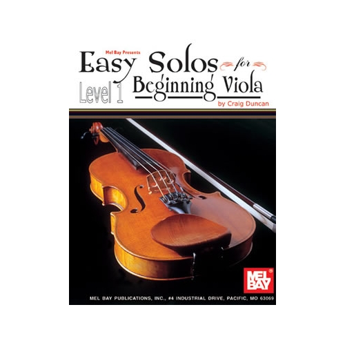 Easy Solos For Beginning Viola Level 1