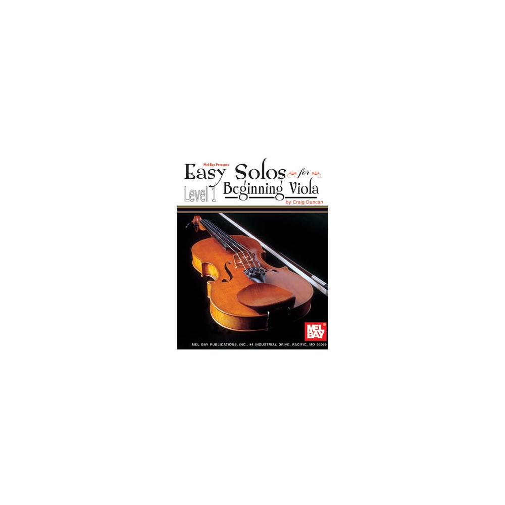 Easy Solos For Beginning Viola Level 1
