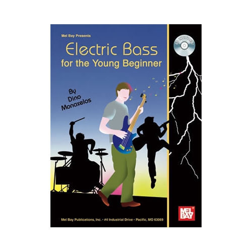 Electric Bass For The Young Beginner Book/Cd Set