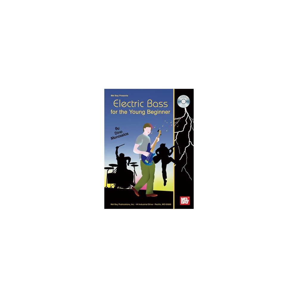 Monoxelos, Dino M. - Electric Bass For The Young Beginner Book/Cd Set