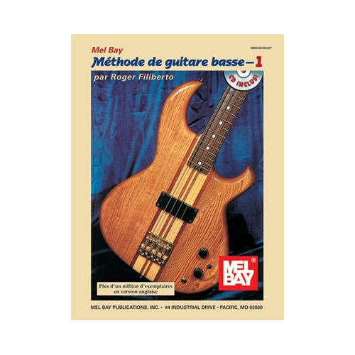 Electric Bass Method Volume 1, French Edition