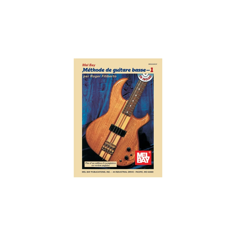 Electric Bass Method Volume 1, French Edition