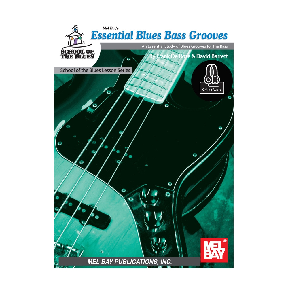 DeRose, Frank - Essential Blues Bass Grooves Book