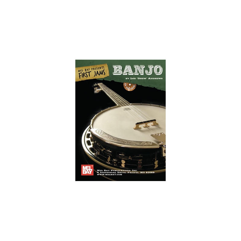 Andrews, Lee Drew - First Jams: Banjo Book/Cd Set