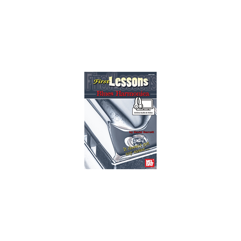 Barrett, David - First Lessons Blues Harmonica