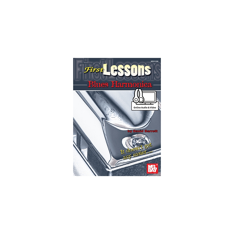 Barrett, David - First Lessons Blues Harmonica