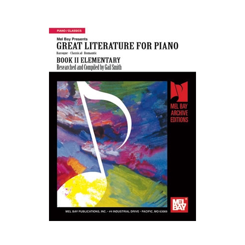 Great Literature For Piano - Book 2 (Elementary)