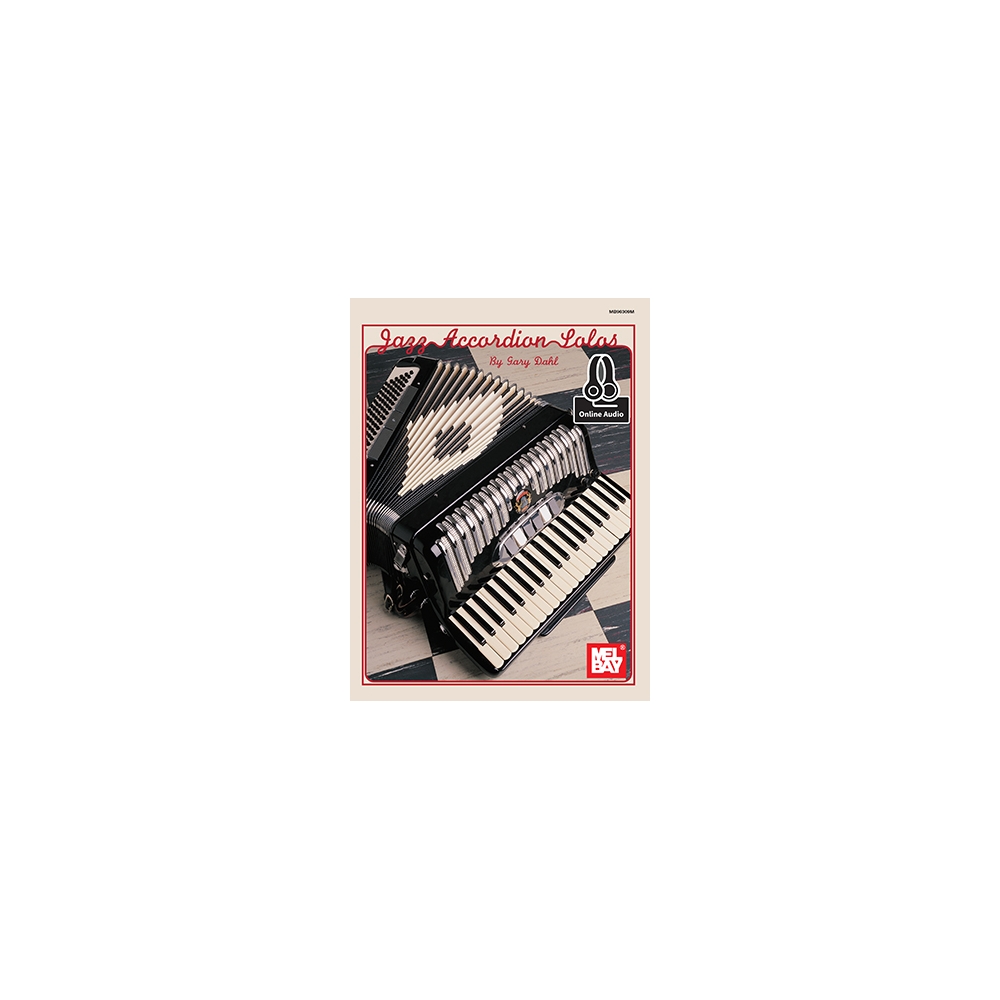Dahl, Gary - Jazz Accordion Solos Book With Online Audio