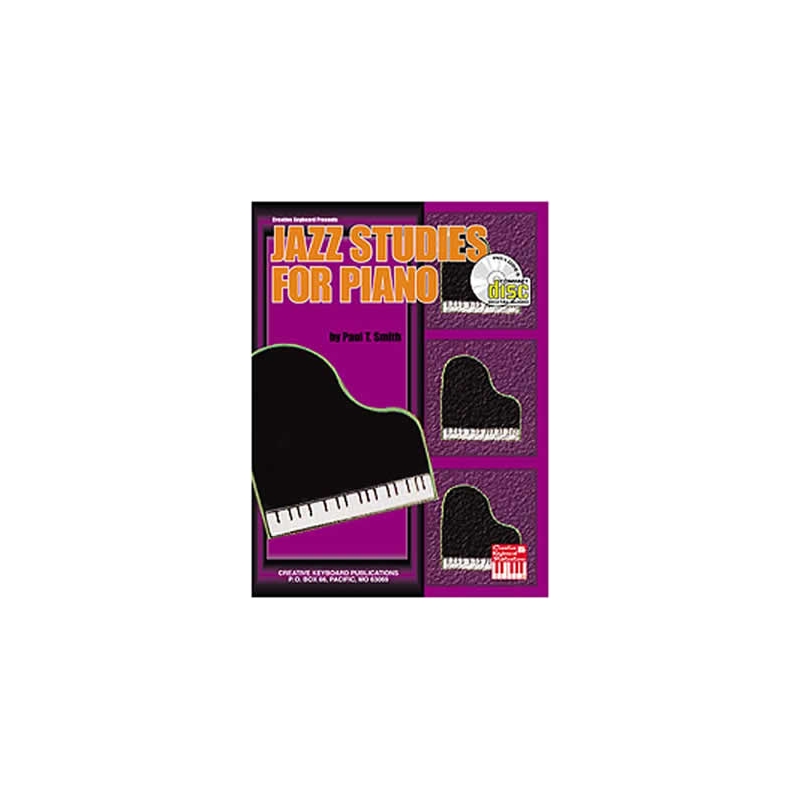 Jazz Studies For Piano Book/Cd Set