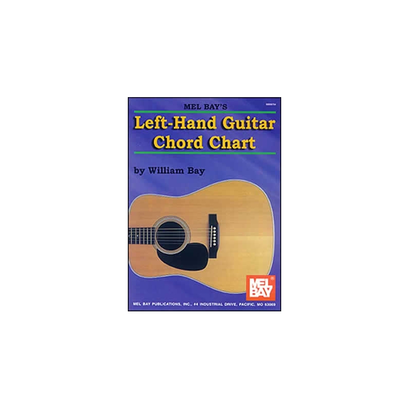 Bay, William - Left-Hand Guitar Chord Chart