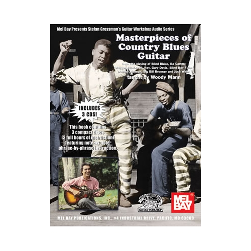 Masterpieces Of Country Blues Guitar Book/3-Cd Set