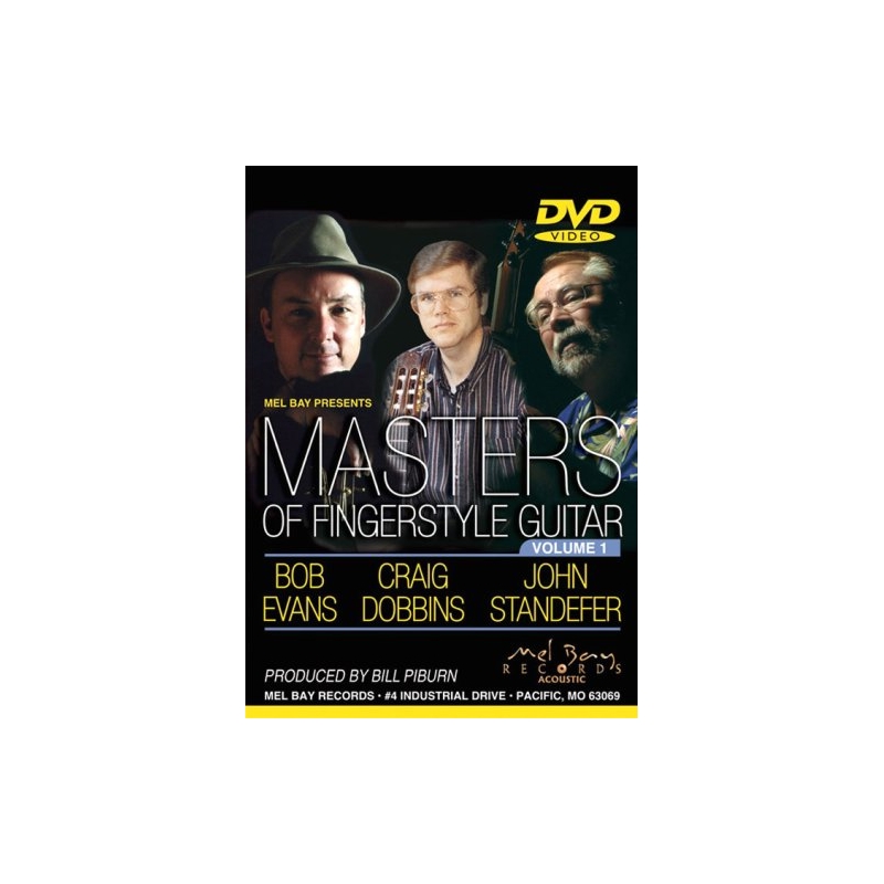 Evans, Robert - Masters of Fingerstyle Guitar: Volume 1