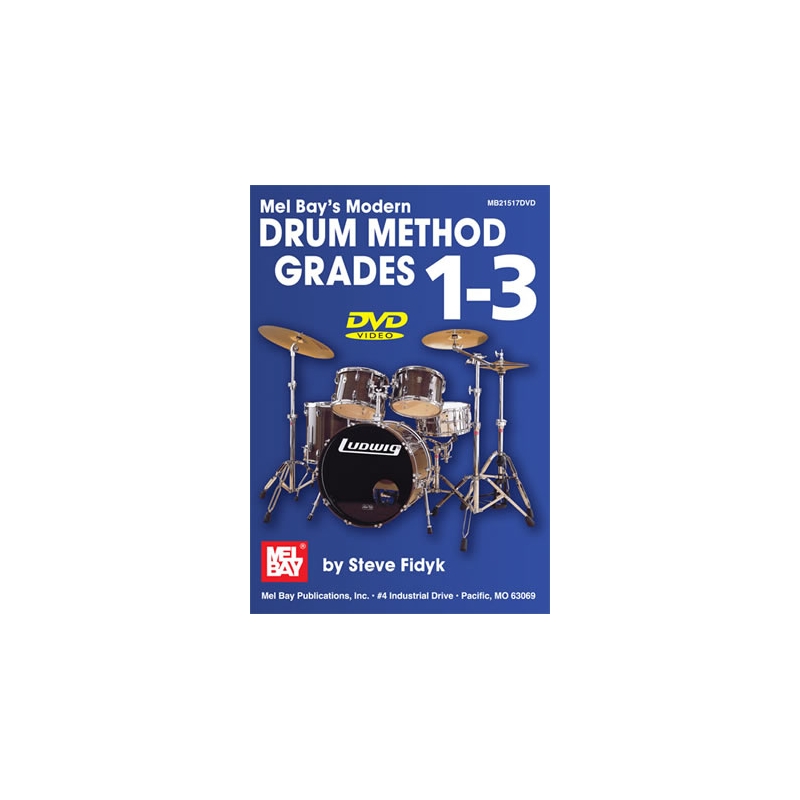 Fidyk, Steve - Modern Drum Method Grades 1-3